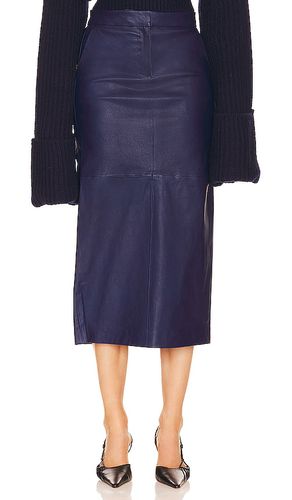 Falda alzira en color azul marino talla M en - Navy. Talla M (también en S, XS) - L'Academie - Modalova