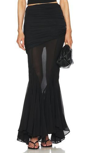 Falda margaux en color talla M en - Black. Talla M (también en S, XL, XS, XXS) - L'Academie - Modalova