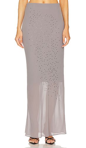 By Marianna Estelle Maxi Skirt in Grey. - size L (also in M, S, XS) - L'Academie - Modalova