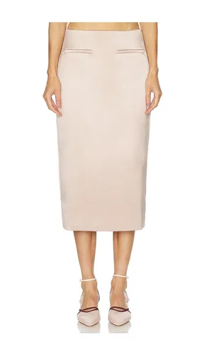Yuli Midi Skirt in Pink. - size M (also in S, XL) - L'Academie - Modalova