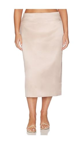 Yuli Midi Skirt in Pink. - size M (also in S, XL) - L'Academie - Modalova