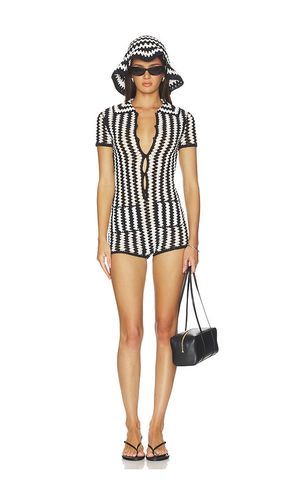 Arriel Crochet Romper in & . Size L. Also in M, S - L'Academie - Modalova