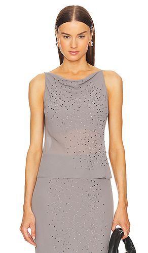 By Marianna Estelle Top in Grey. - size L (also in M, S, XS) - L'Academie - Modalova