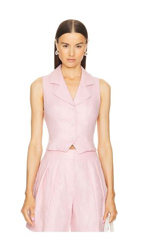 By Marianna Carinne Vest Top in Blush. - size L (also in M) - L'Academie - Modalova