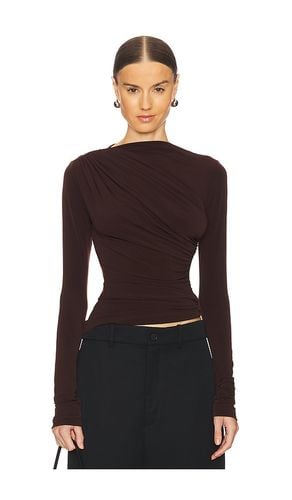 By Marianna Tullah Top in Chocolate. - size L (also in M, S, XL) - L'Academie - Modalova