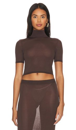 Hadi Top in Chocolate. - size L (also in M, S, XL, XS, XXS) - L'Academie - Modalova