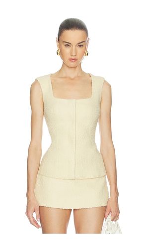 Ingrid Top in Lemon. - size L (also in M, S, XL, XXS) - L'Academie - Modalova