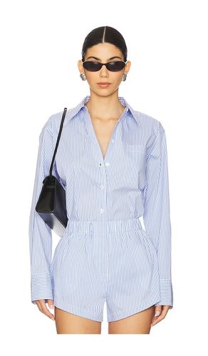 Rosalyn Button Down Shirt in Baby Blue. - size M (also in S, XS) - L'Academie - Modalova