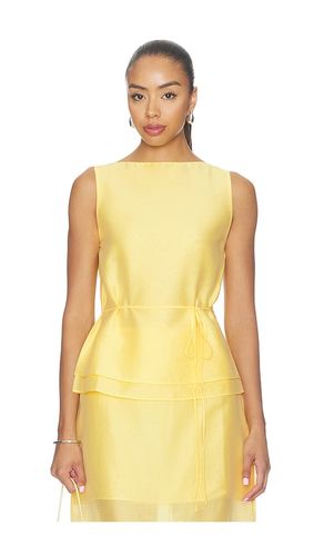 Ashby Top in Yellow. - size L (also in M, XS) - L'Academie - Modalova