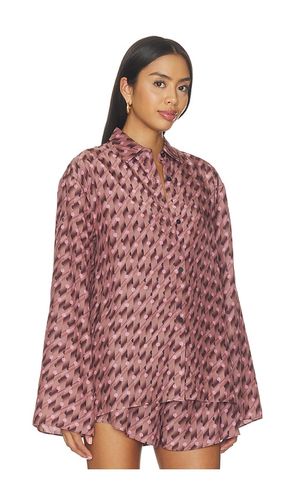 Leny Shirt in Brown. - size M (also in S) - L'Academie - Modalova
