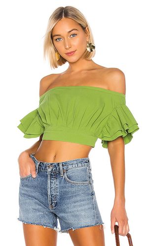 The claude top en color verde talla L en - Green. Talla L (también en M, XL, XS, XXS) - L'Academie - Modalova