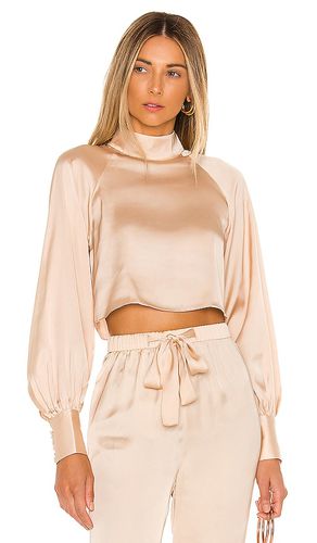 The Joli Crop Top in Cream. - size L (also in M, S, XXS) - L'Academie - Modalova