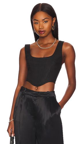 River corset top en color talla L en - Black. Talla L (también en XL) - L'Academie - Modalova