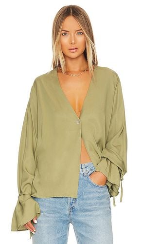 Tie Sleeve Blouse in . Taglia XS - L'Academie - Modalova