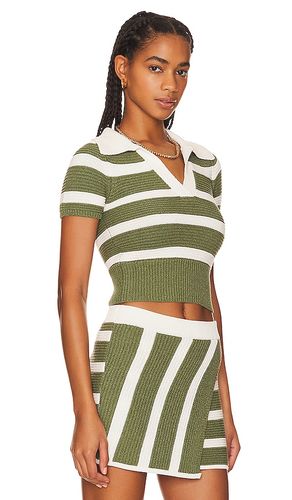 Drea Striped Knit Top in . Size L. Also in M, XL - L'Academie - Modalova