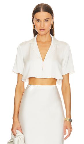 Freja top en color blanco talla L en - White. Talla L (también en M, S, XL, XS) - L'Academie - Modalova