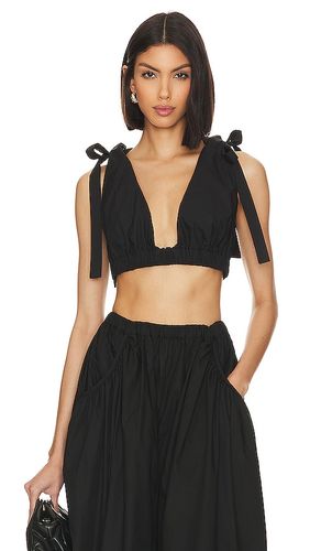 Arman Poplin Crop Top in . - size L (also in XL) - L'Academie - Modalova