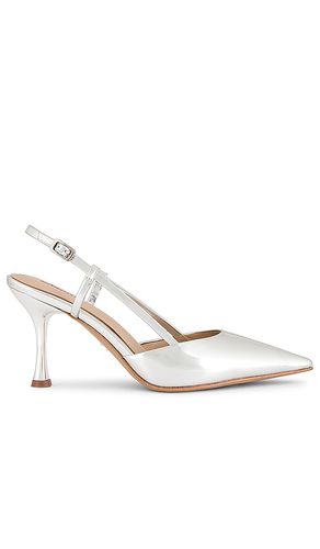 Carmen 85 Slingback Pump in Metallic Silver. - size 35 (also in 36) - Lola Cruz - Modalova