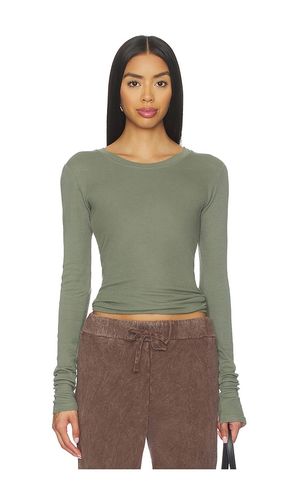 Long Sleeve Thermal Tee in . Taglia L. Also in M, S, XL, XS - LA Made - Modalova