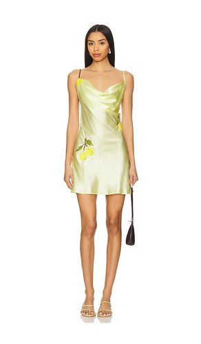 Galli Mini Dress in Lemon. - size L (also in M, S, XL, XS) - Leslie Amon - Modalova
