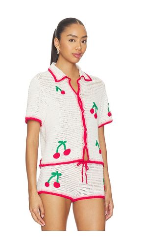 Ruby Crochet Shirt in . Taglia M. Also in S, XL - Leslie Amon - Modalova