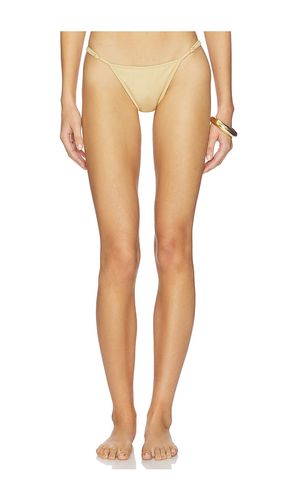 Cynthia Sun Bikini Bottom in Metallic . - size M (also in S) - Leslie Amon - Modalova
