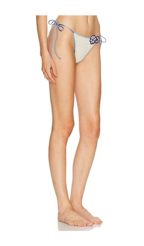 Ava Hibiscus Crochet Bikini Bottom in . - size L (also in M) - Leslie Amon - Modalova
