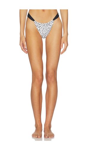 Maya Bikini Bottom in White,Black. - size L (also in M, S, XL) - Leslie Amon - Modalova