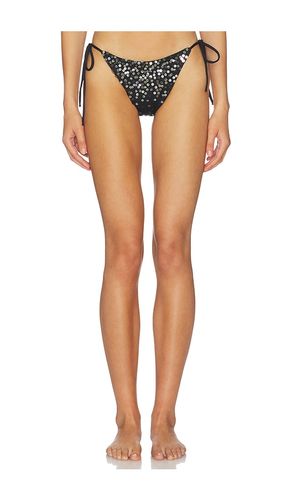 Scorpio Bikini Bottom in Black. - size L (also in M, S, XS) - Leslie Amon - Modalova