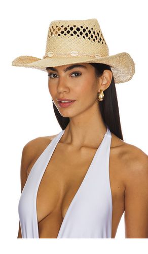Sombrero de cowboy seashells en color bronce talla L en - Tan. Talla L (también en M, S) - Lack of Color - Modalova