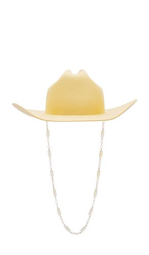 Sombrero de cowboy en color amarillo talla L en - Yellow. Talla L (también en M, S) - Lack of Color - Modalova