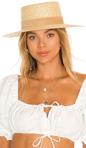 The Spencer Boater Hat in in Neutral. - size L (also in M, S) - Lack of Color - Modalova