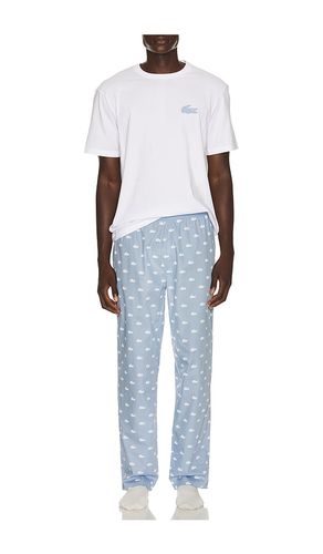 Pajama Set in Blue. - size M (also in S, XXL/2X) - Lacoste - Modalova