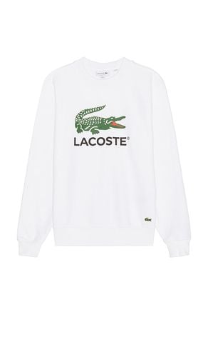 Classic Fit Crewneck Sweatshirt in . - size L (also in M, S, XL/1X) - Lacoste - Modalova