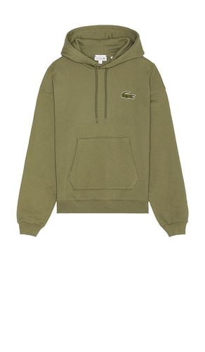 Loose Fit Hoodie in Olive. - size L (also in M, XL/1X) - Lacoste - Modalova