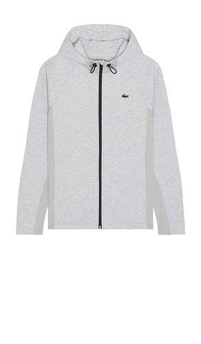Sport Breathable Track Jacket in Light Grey. - size M (also in XL/1X) - Lacoste - Modalova