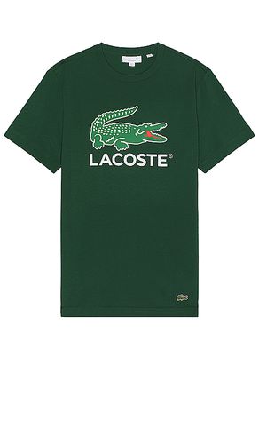 Camiseta en color verde talla L en - Green. Talla L (también en M, S, XL/1X) - Lacoste - Modalova