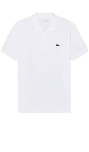 Classic fit polo en color talla L en - White. Talla L (también en M) - Lacoste - Modalova