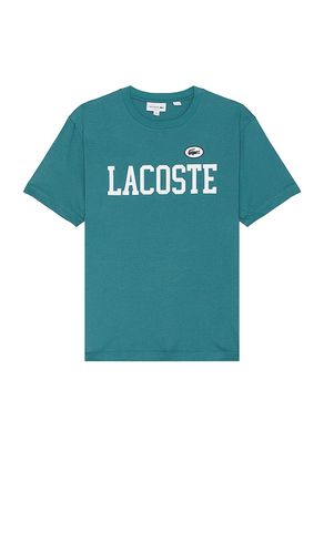 Large Classic Fit Tee in Blue. - size 3 (also in 4, 5, 6) - Lacoste - Modalova