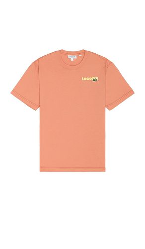Camiseta en color coral talla 3 en - Coral. Talla 3 (también en 4, 5, 6) - Lacoste - Modalova