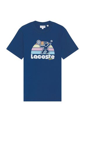 Camiseta en color azul talla 3 en - Blue. Talla 3 (también en 4, 5, 6) - Lacoste - Modalova