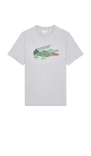 Classic Fit Croc Graphic Tee in . Taglia M, S, XL/1X - Lacoste - Modalova