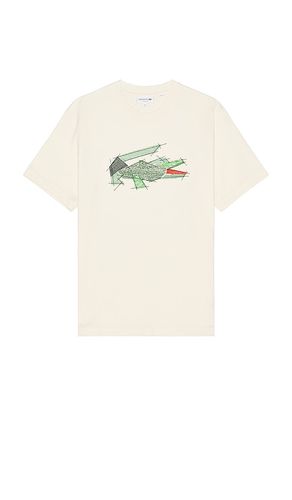 Classic Fit Croc Graphic Tee in . - size L (also in M, S) - Lacoste - Modalova