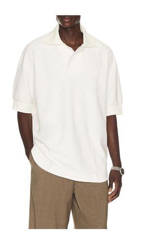 Runway Loose Fit Boucle Knit Polo Shirt in . Size L. Also in S - Lacoste - Modalova