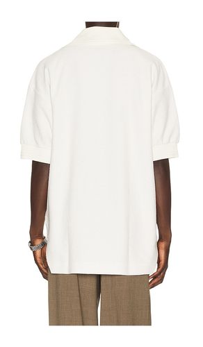 Runway Loose Fit Boucle Knit Polo Shirt in . Size L. Also in S - Lacoste - Modalova