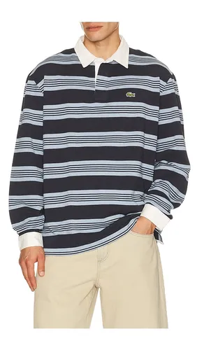 Rugby Shirt in Navy. - size 3 (also in 5, 6, 7) - Lacoste - Modalova