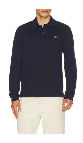 Classic Fit Long Sleeve Polo in Blue. - size 3 (also in 6, 7) - Lacoste - Modalova