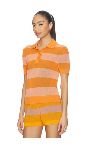 Resille Raye Top in Orange. - size 34 (also in 36, 40, 42) - Lacoste - Modalova