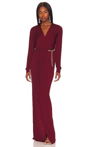 Vestido thea en color burgundy talla 0 en - Burgundy. Talla 0 (también en 6) - L'AGENCE - Modalova