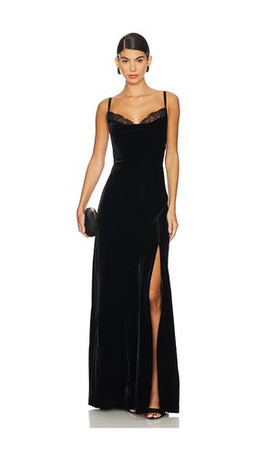 Venice Cowl Neck Lace Gown in . Size 4 - L'AGENCE - Modalova